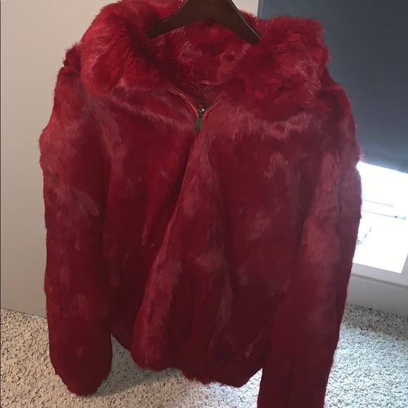Real 🐰 fur jacket - Picture 2 of 3